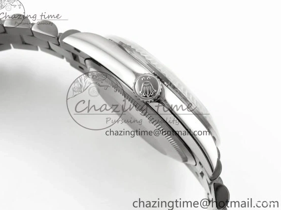 MiroTime 0310 Day Date 36 SS TWSF Best Edition White Diamonds Dial on SS Bracelet A Trendsetting 1604